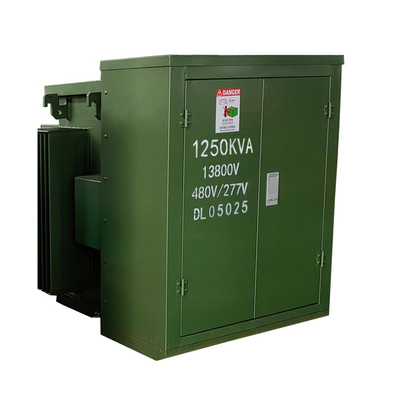 Transformator trifazat montat pe Pad